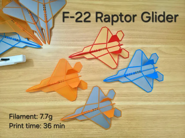 F-22 რაპტორის გლაიდერი