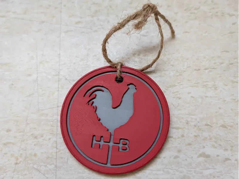 Hattie B's Hot chicken Pendant/Ornament