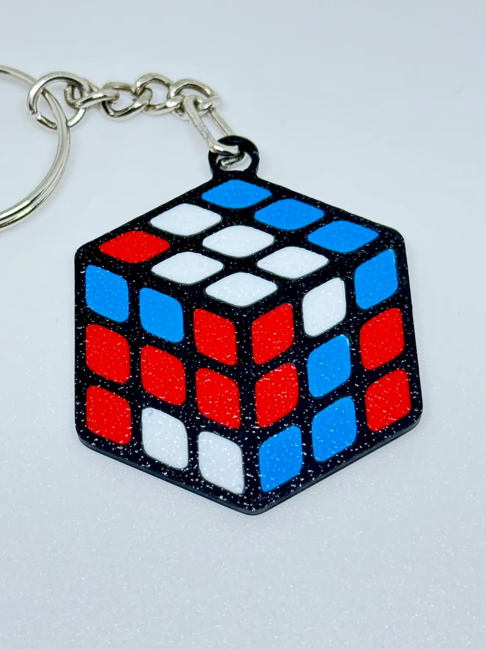 Rubik's Cube Keychain - Free 3D Print Model - MakerWorld