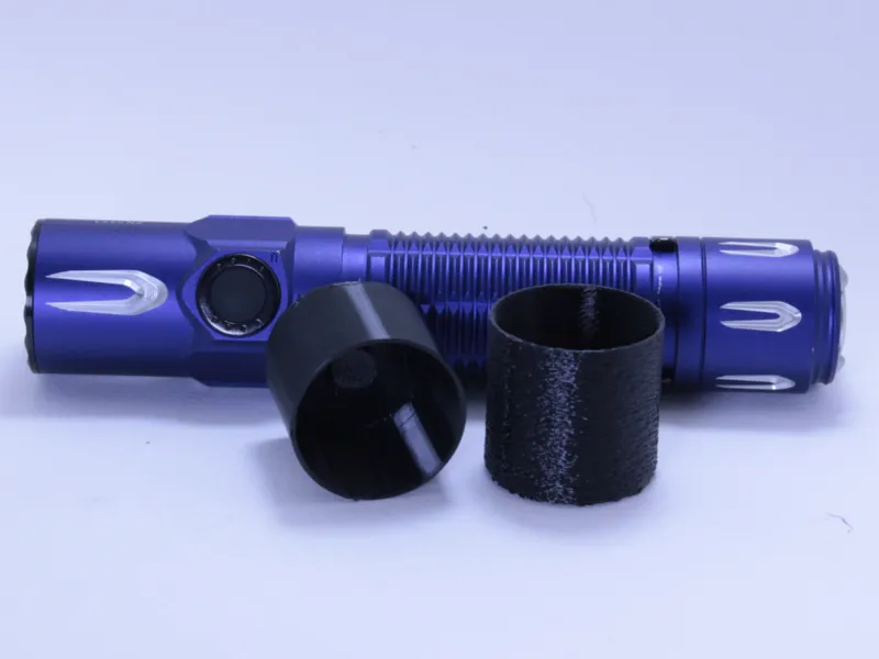 Olight Warrior 3S Lens Cover + Magnet Suppressor