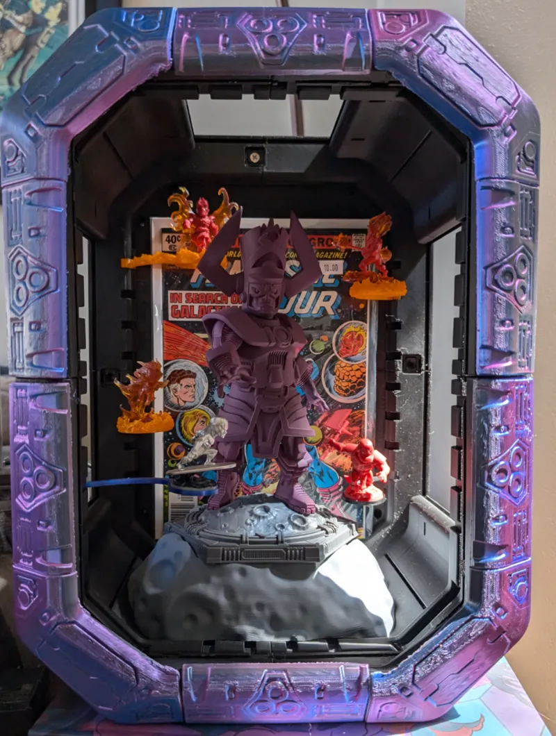 Marvel United Diorama-Galactus & Heralds for Omni