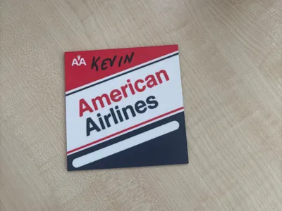 Home Alone Coaster - American Airlines