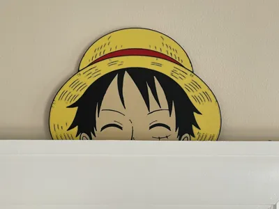 Luffy Door Peeker / 4 color / One Piece / AMS
