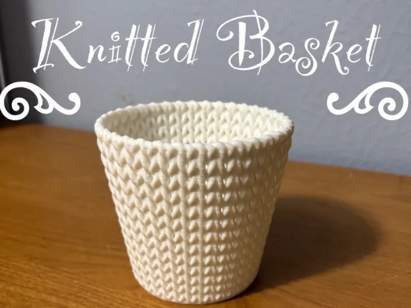 Knitted Basket