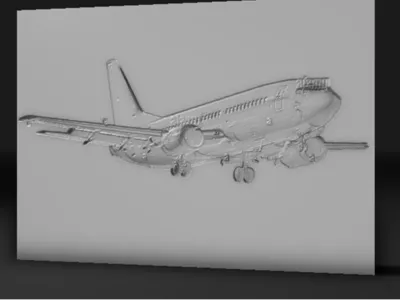 boeing 737 table decor