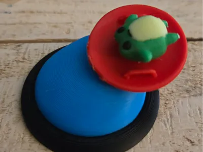 Sledding Game Frog