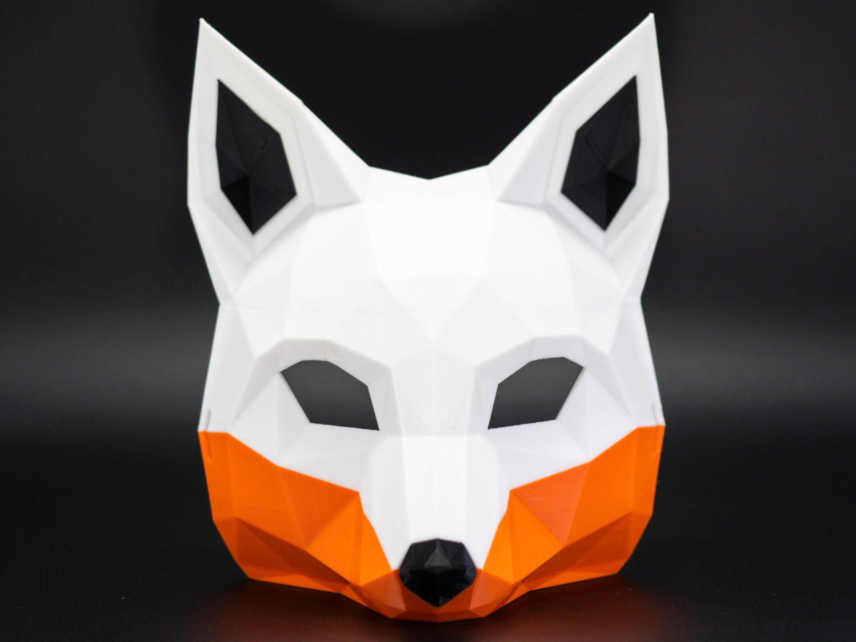 Low Poly Fox Mask