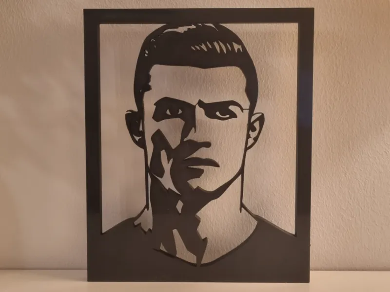 Cristiano Ronaldo Bilderrahmen / Aufsteller