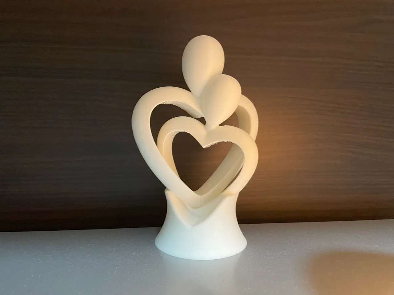 Lovers Sculpture / Valentine's Day view 2