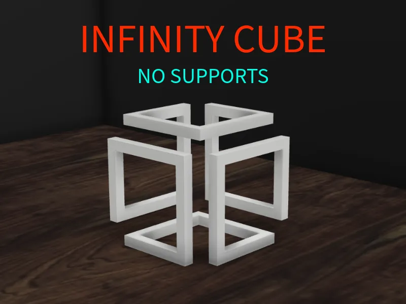 Infinity Cube NO SUPPORT