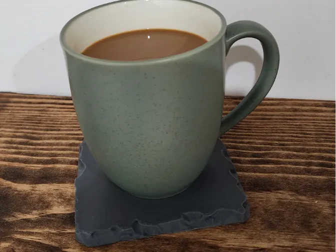 Realistic Slate Coaster