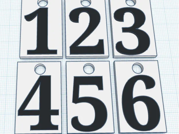 Key Ring Number