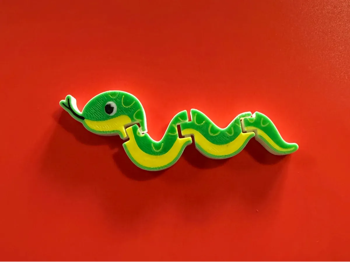 Creator Making Snakes Mini Articulated Snake - Free 3D Print Model - MakerWorld