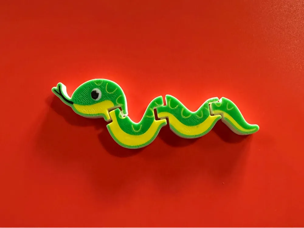 How Complete Mini Snake Mini Articulated Snake - Free 3D Print Model - MakerWorld