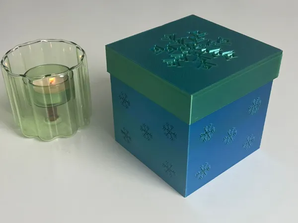 Boîte cadeau de Noël