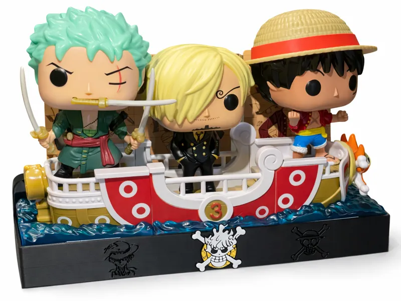 Card and FunkoPop Stand - OnePiece Kinder 2026