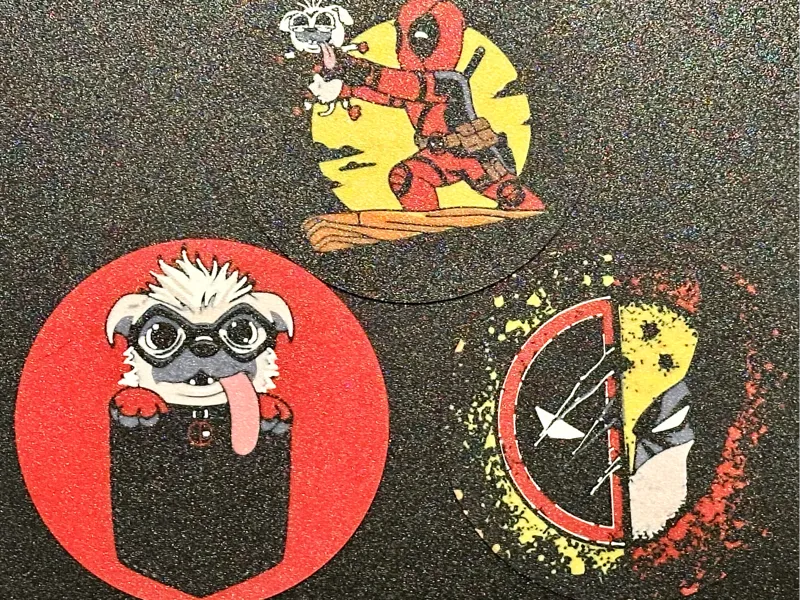 Deadpool and Wolverine Coasters ... some more