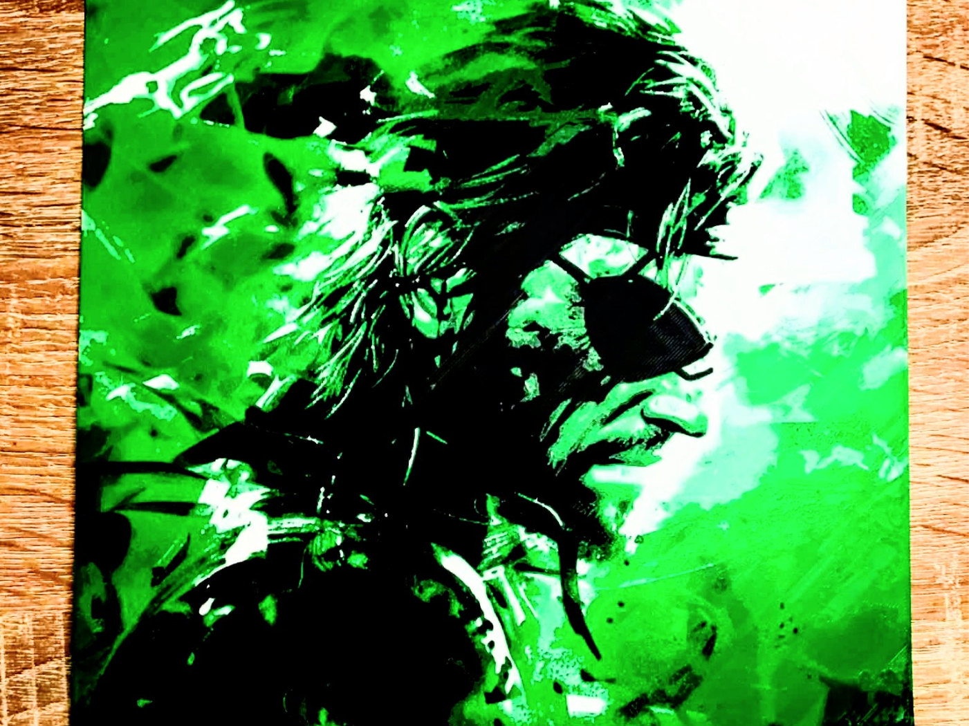 Metal Gear Solid Snake Hueforge