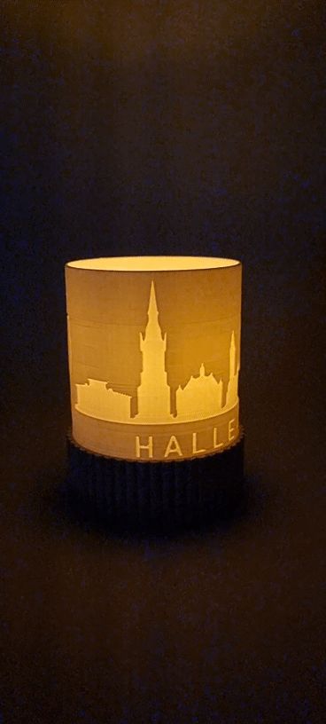 Windlicht Halle/Saale