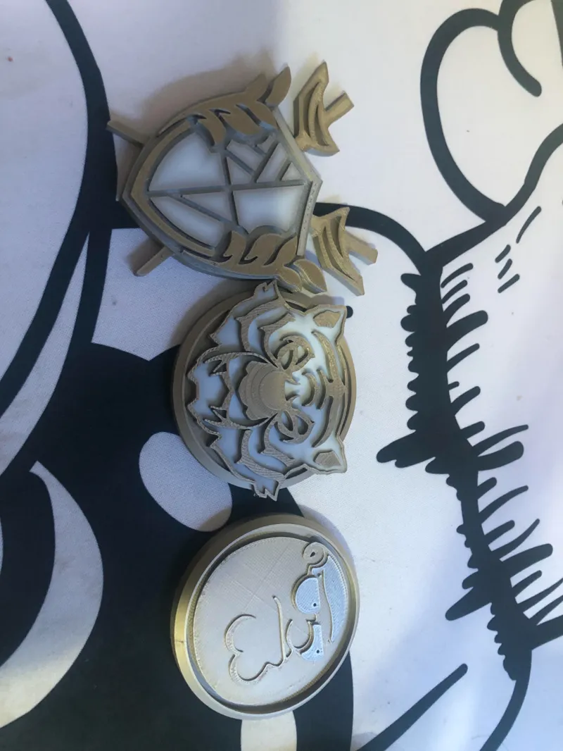Fortnite Medallion - Peter Griffin, Oscar, and Nisha's medallion.