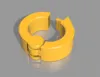 Test print 6mm different clearances for hinge and snap latch