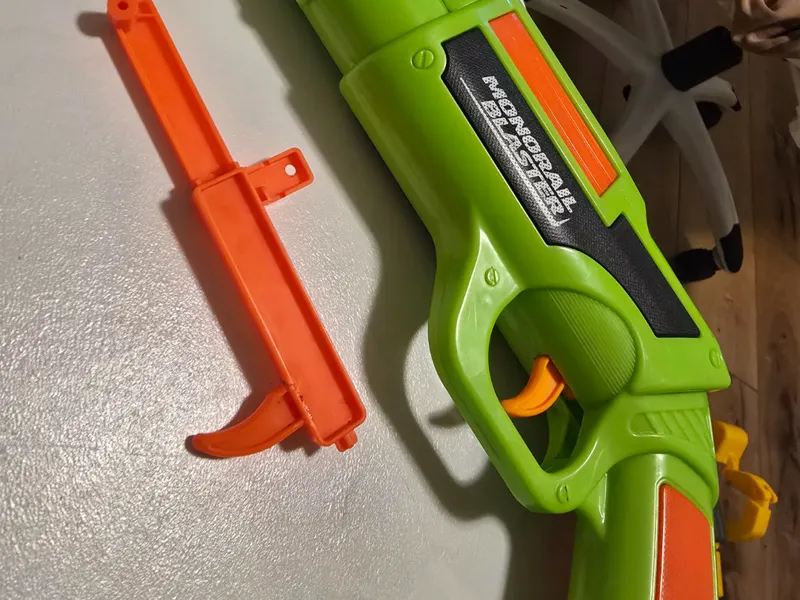 Monorail Blaster trigger replacement