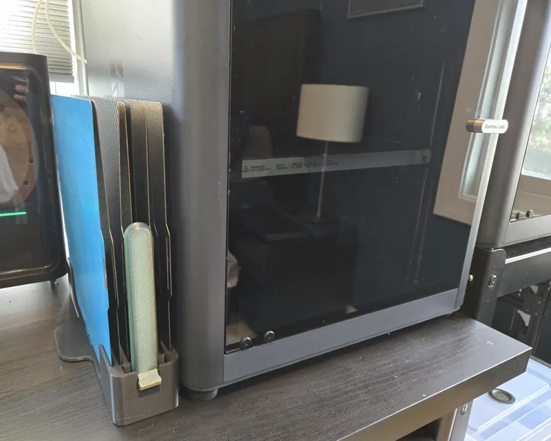 8X Build Plate + Scraper Holder - for P1 / X1 / A1