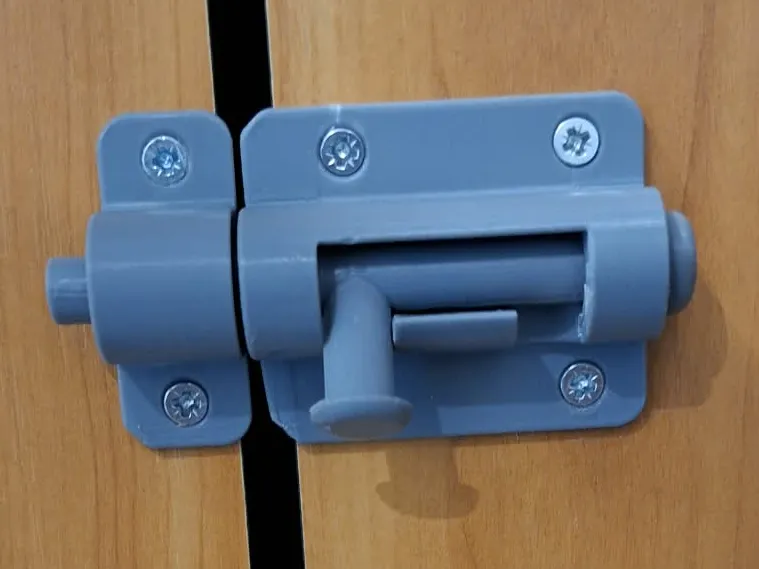 Reinforced latch for furniture; door lock