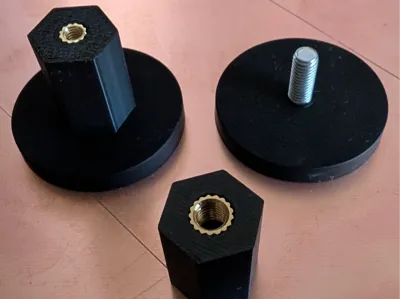 magnet adapter m6 to m4