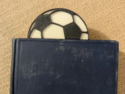 Soccer Ball Bookmark