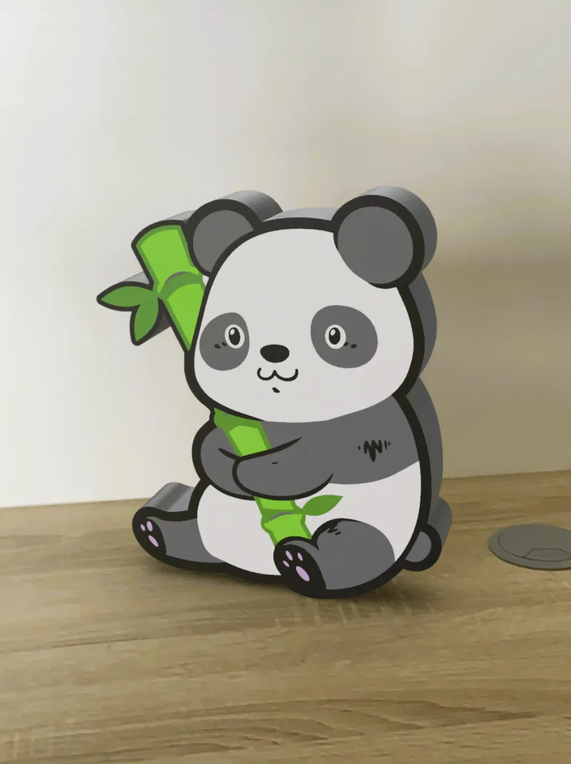 Panda Bambu lightbox