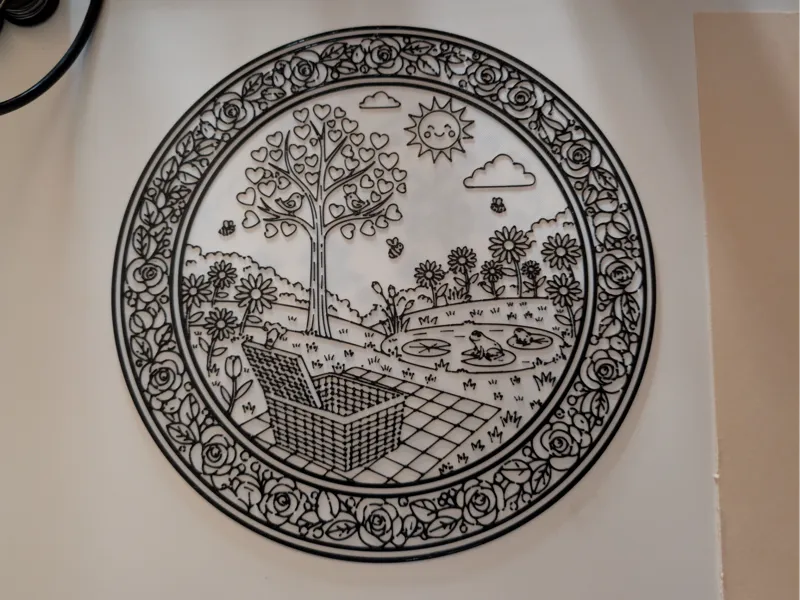 Frühlings-Fensterornament – Deko-Zauber