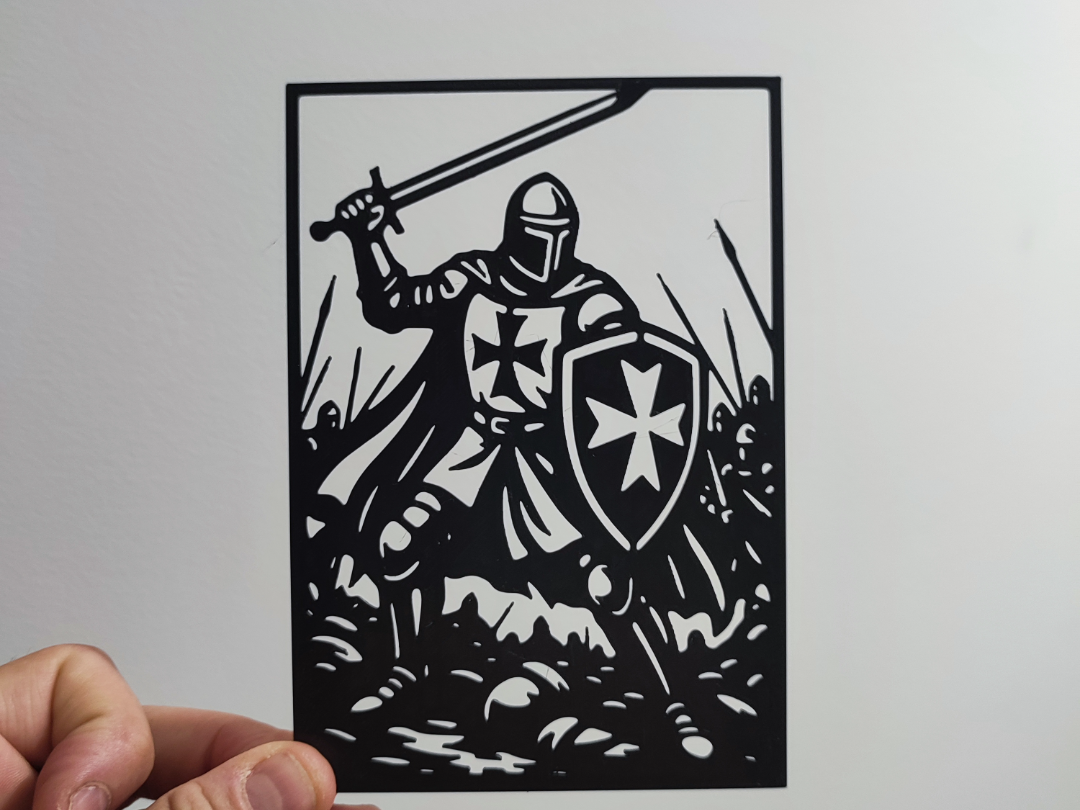 Silueta Cruzado Medieval