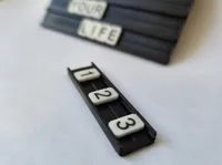 0-9 6mm font size .2mm nozzle