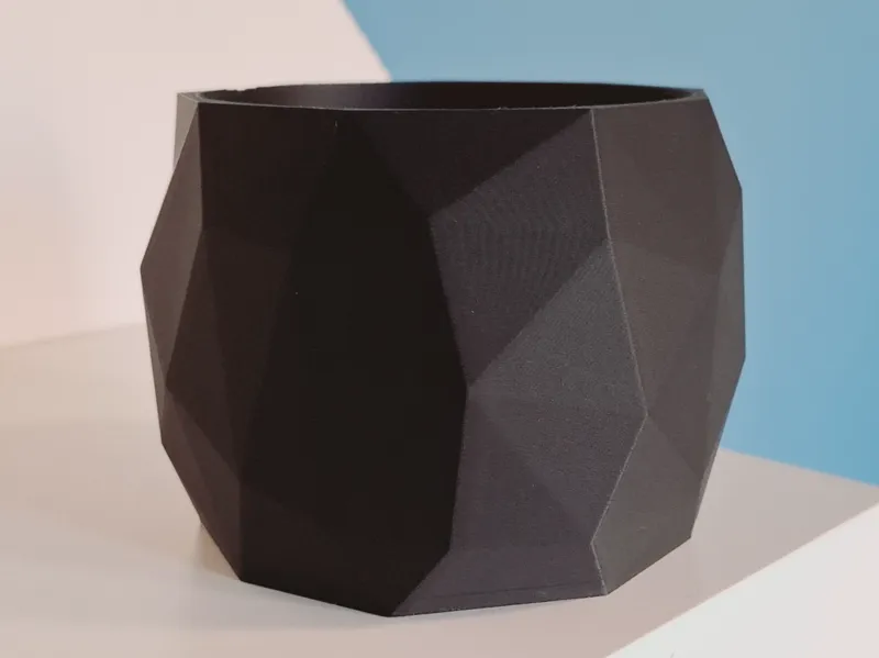 low poly planter