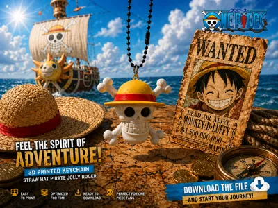 One Piece - Monkey D. Luffy Skull