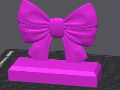 Bow Plaque (customizable)