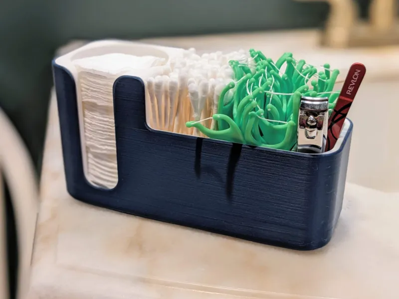 Bathroom Organizer for Cotton Pads, Q-Tips etc