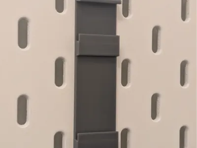 Skadis bracket UniFi Ubiquity POE+ power adapter