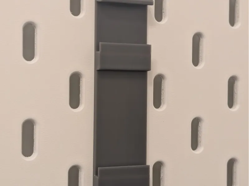 Skadis bracket UniFi Ubiquity POE+ power adapter