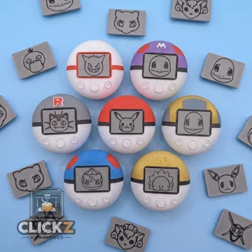 Accesorio para impresora 3D: Pokémon - Pokéwalker Collection - Clicker (NO AMS) — vista de referencia 4