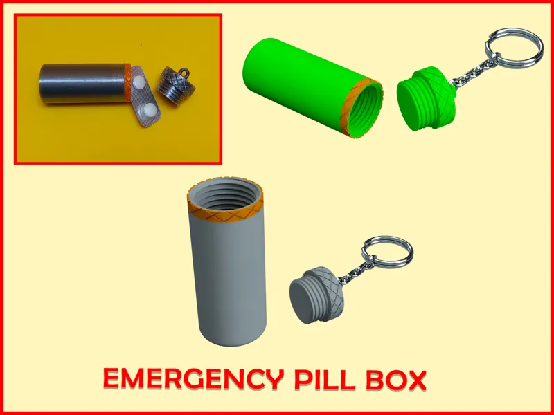 Box per pillole di emergenza