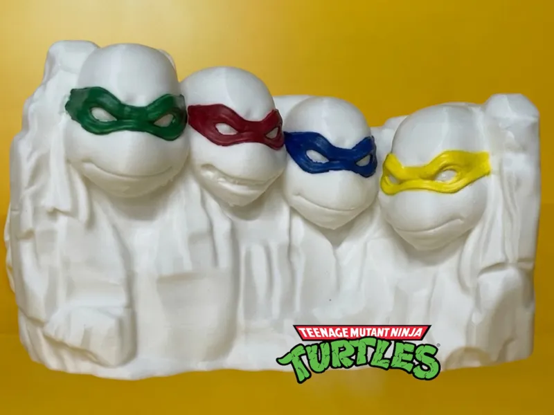 Mount Shellmore – TMNT Inspired Stone Monument 