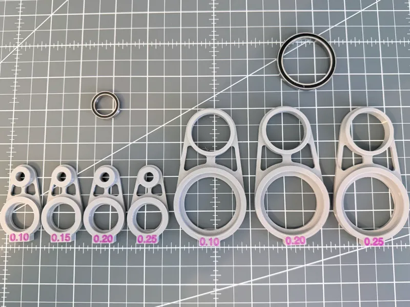 Bearing tolerance calibration tool