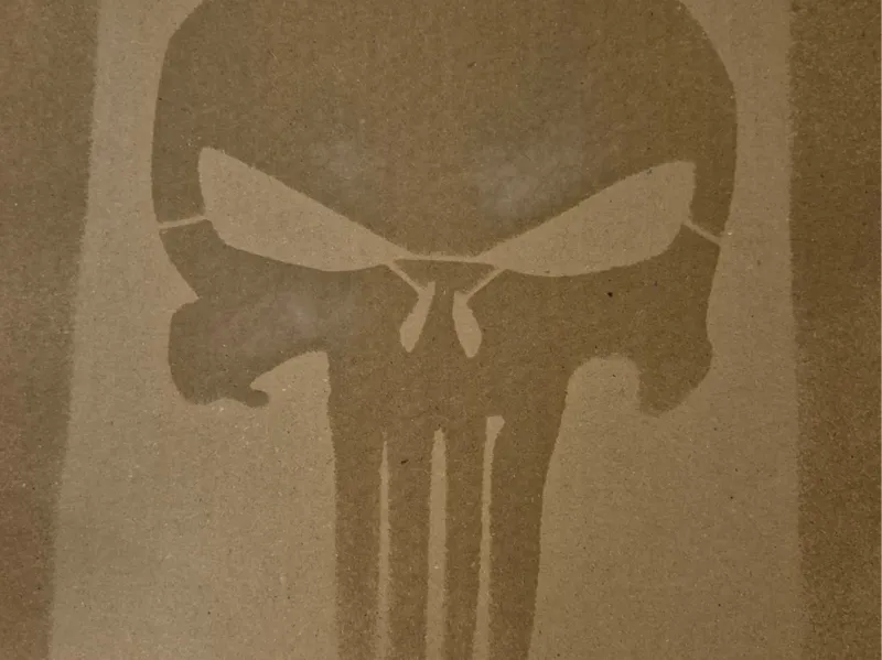 The Punisher Stencil