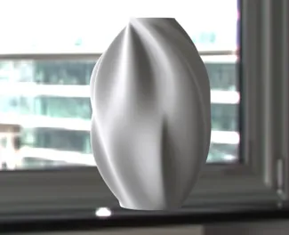 Abstract vase