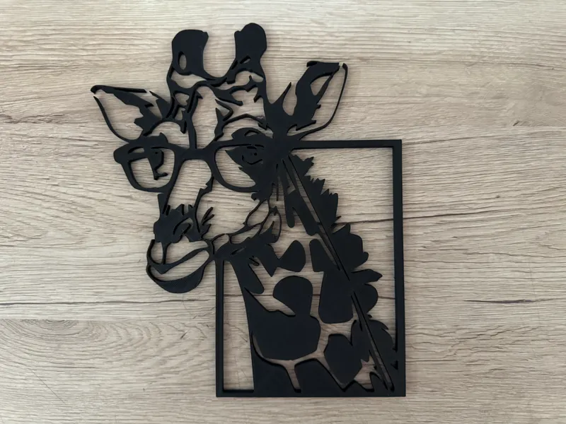 Giraffen - Wandbild