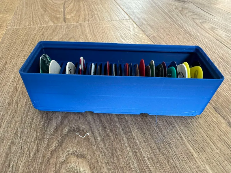 Gridfinity 1x3 Guitar Pick Holder
