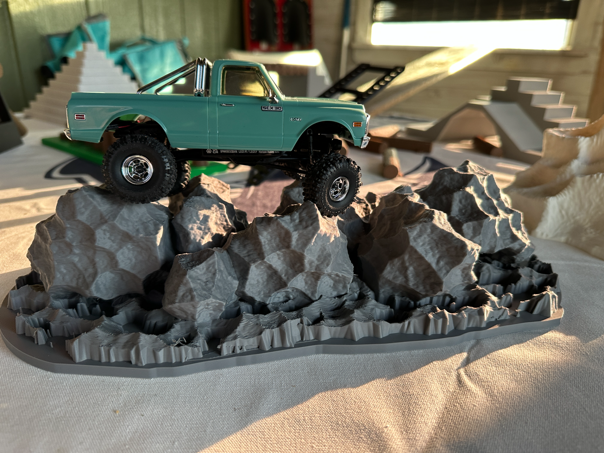1/30 Scale RC Rock Crawling Rocks