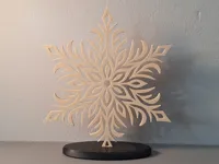 Flocon de neige décoratif — photo 1